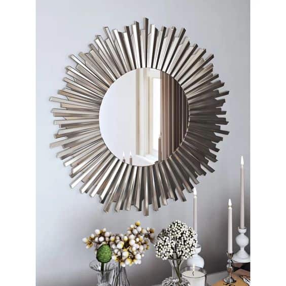 moonburst entryway mirror