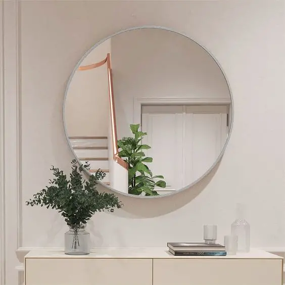 circle mirror for entryway