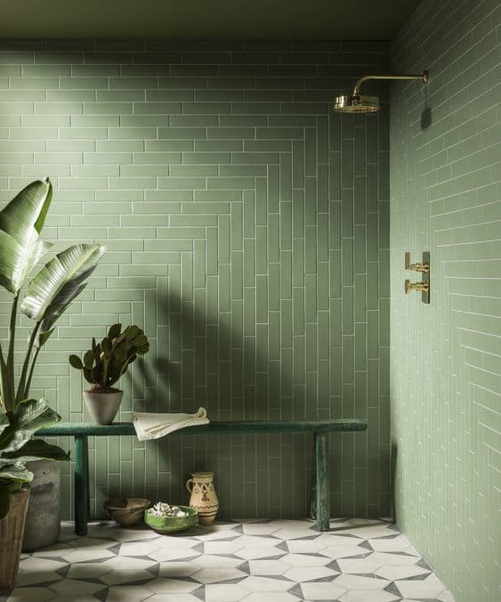 sage green bathroom accessories